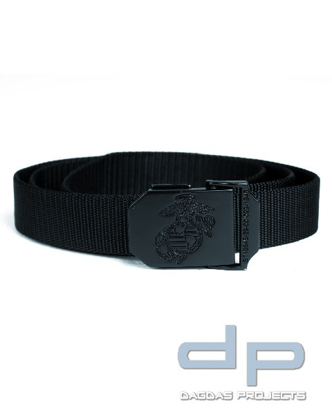 USMC HOSENGÜRTEL 30MM SCHWARZ VPE 5