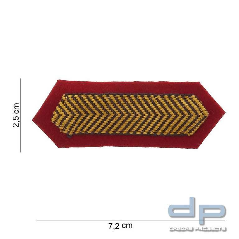 Emblem Stoff US Air Force Corperal