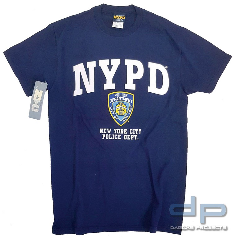 Original NYPD T-Shirt Navyblau