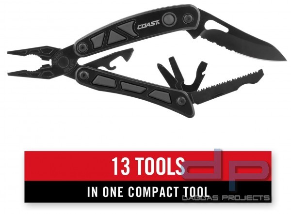 COAST LED155 Multitool (2 integrierte Taschenlampen)
