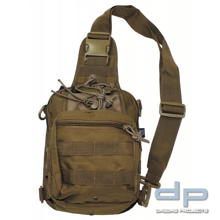Schulter-Umhängetasche, Molle, coyote tan