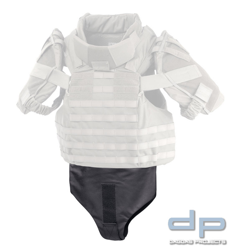 SnigelDesign Ballistic Groin Cover Wide in Steingrauoliv oder Schwarz