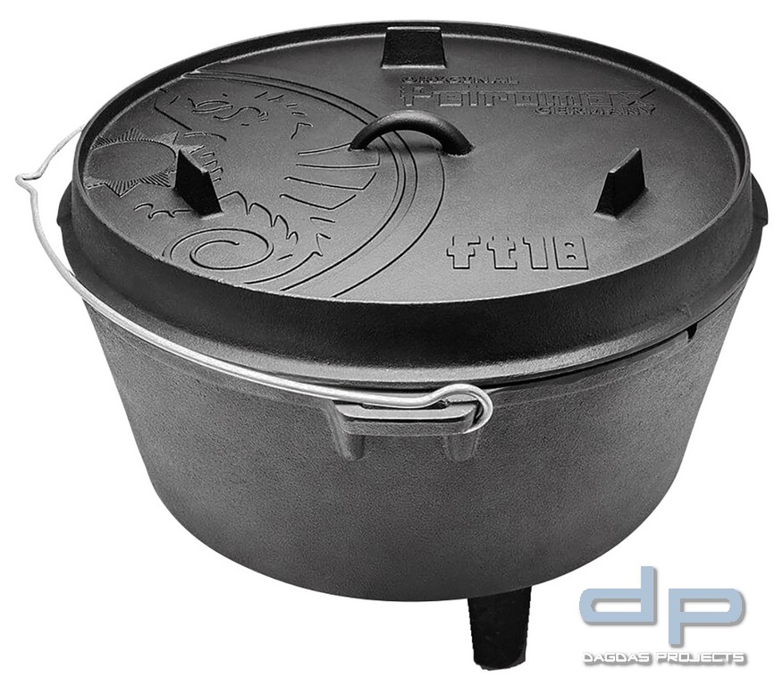 PETROMAX FEUERTOPF DUTCH OVEN FT18
