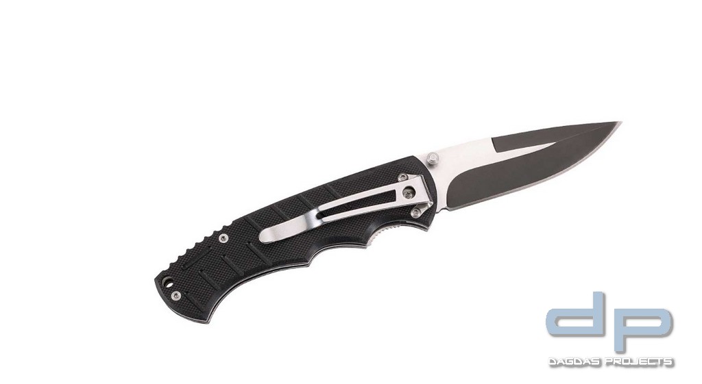 Einhandmesser, Stahl 420, G10, Clip