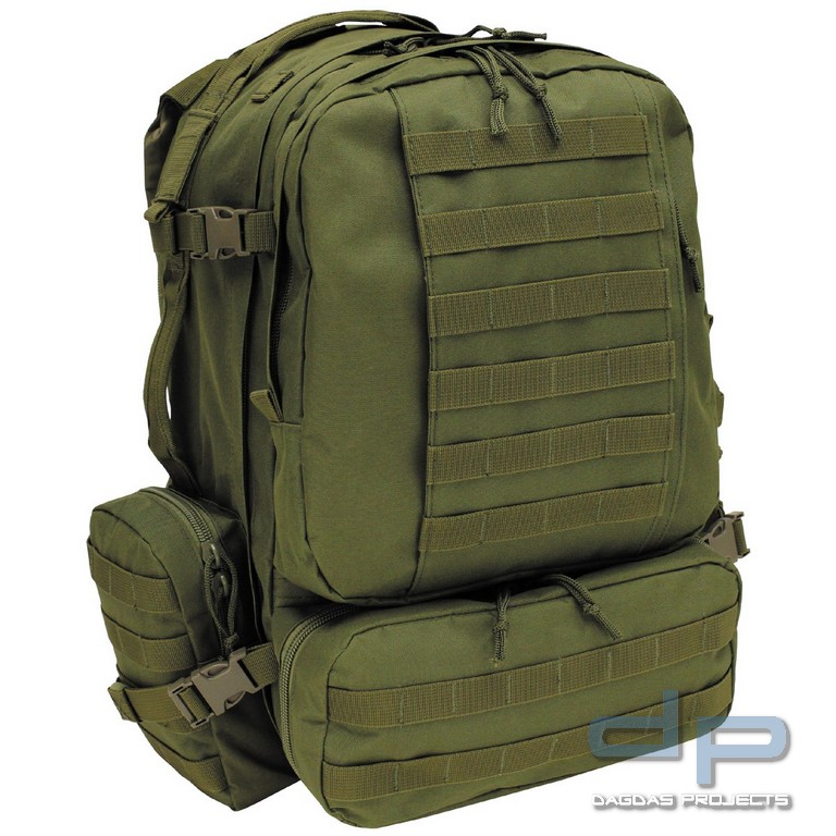 Ital. Rucksack, oliv, "Tactical-Modular"