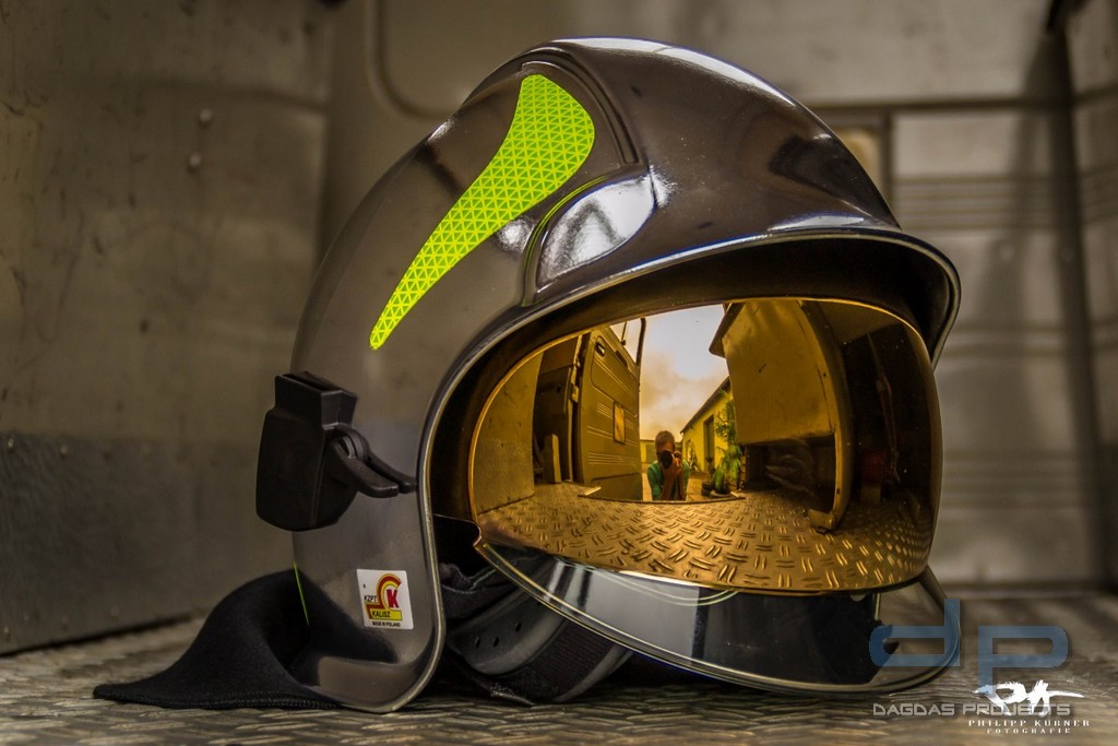 Feuerwehrhelm Vulcan CV 102 / Typ B nach EN 443 in Chrom