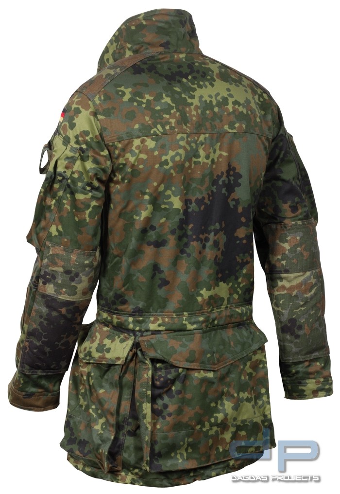 BW Einsatzkampfjacke Lang Flecktarn