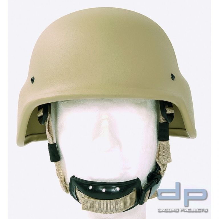 Offizieller Ballistischer Schutzhelm - Desert - aus Aramid nach US Standard