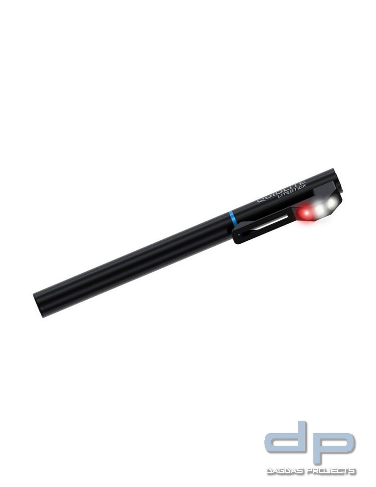 Quiqlite (TM) LiteStick LED-Stiftlampe "Tactical Red" (rot/weiß/weiß)