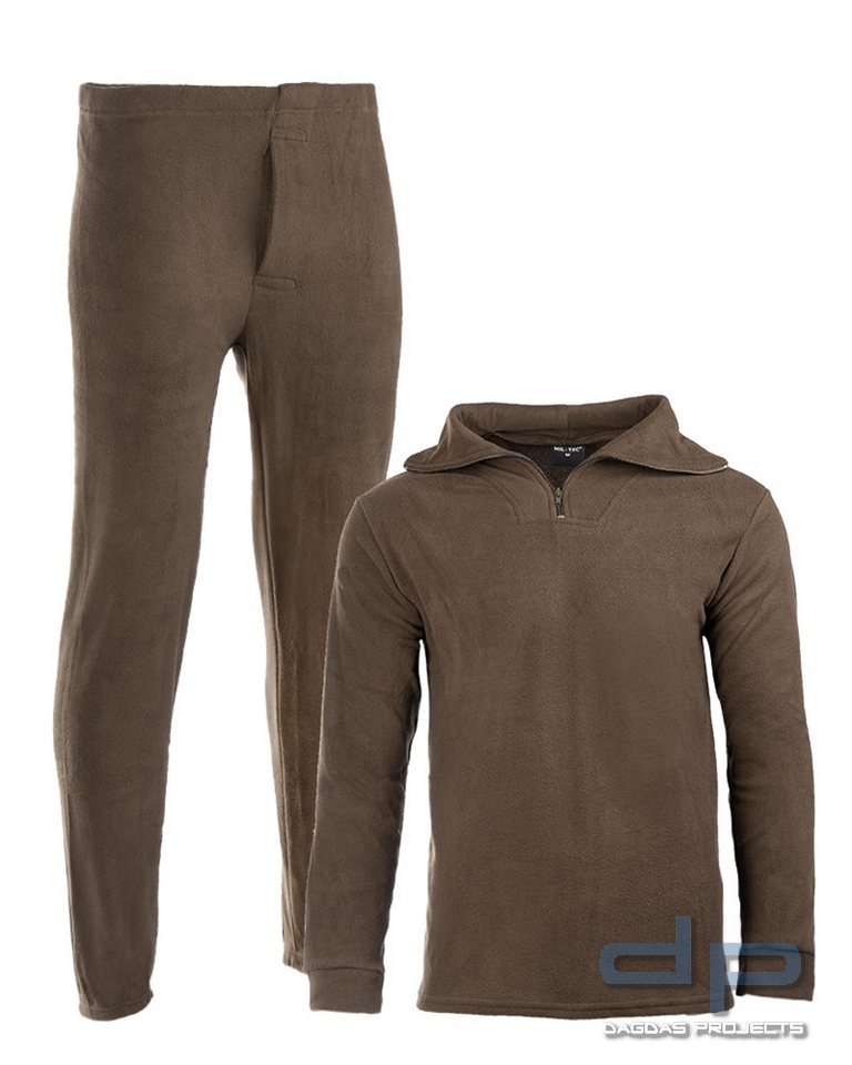 UNTERWÄSCHE THERMOFLEECE M.RV OLIV VPE 2