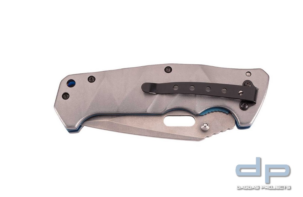 Einhandmesser Stone Wash Finish