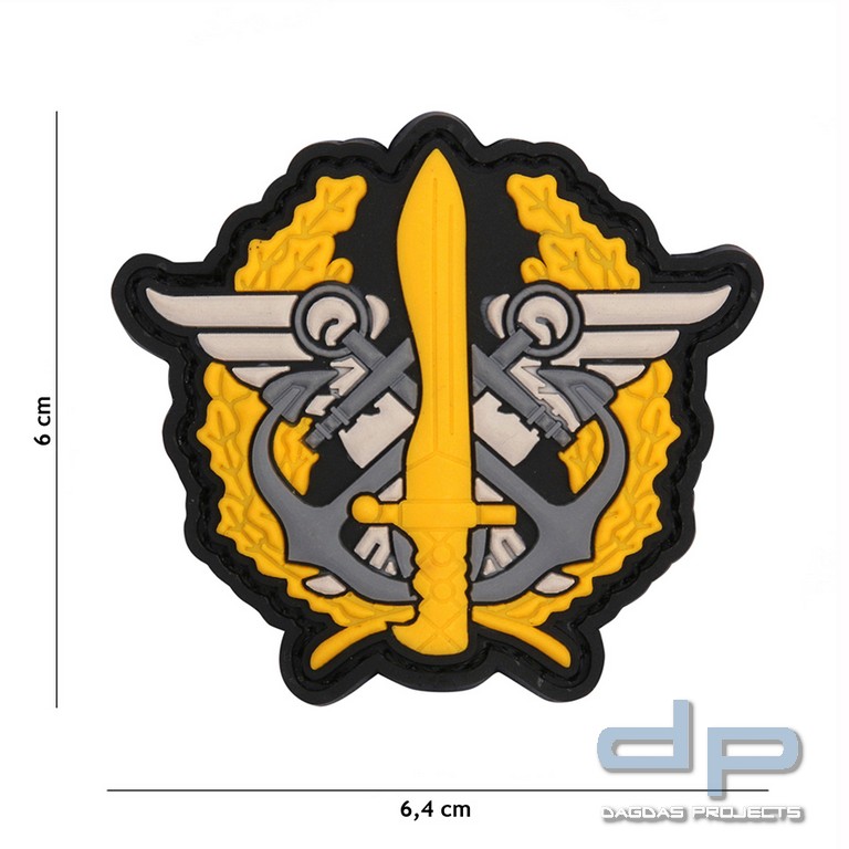 Emblem 3D Corps Mariniers logo gelb