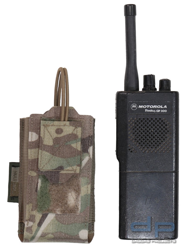 WAS Laser Cut Adjustable Radio Pouch Multicam