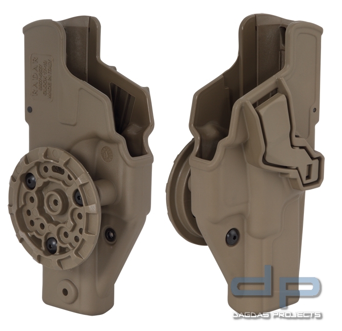 Radar Tactical Holster COD 6611 Safe&Fast Glock 17 Coyote