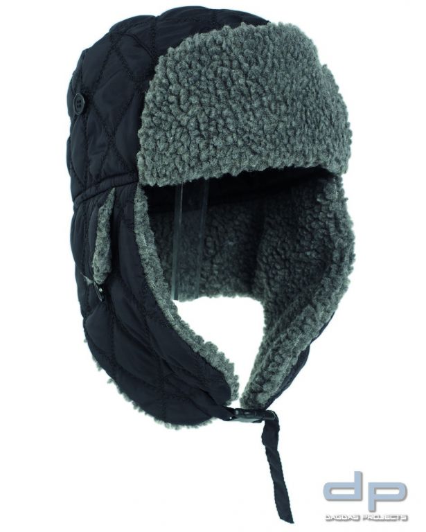 WINTERMÜTZE M.WEBPELZ SCHWARZ VPE 5