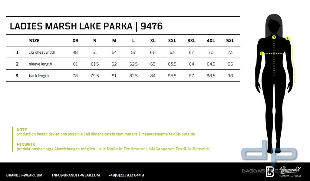 Ladies Marsh Lake Parka in verschiedenen Farben