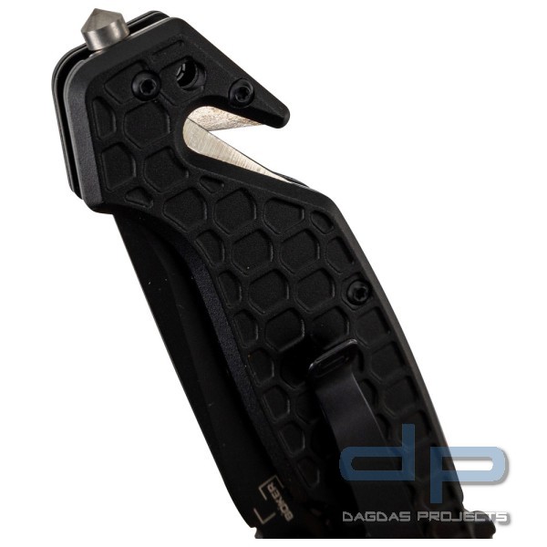 Dönges Rettungsmesser Basic, Tactical, Farbe Schwarz
