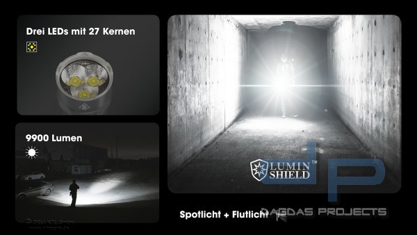 NITECORE TM9K PRO (SELF-DEFENCE TASCHENLAMPE)