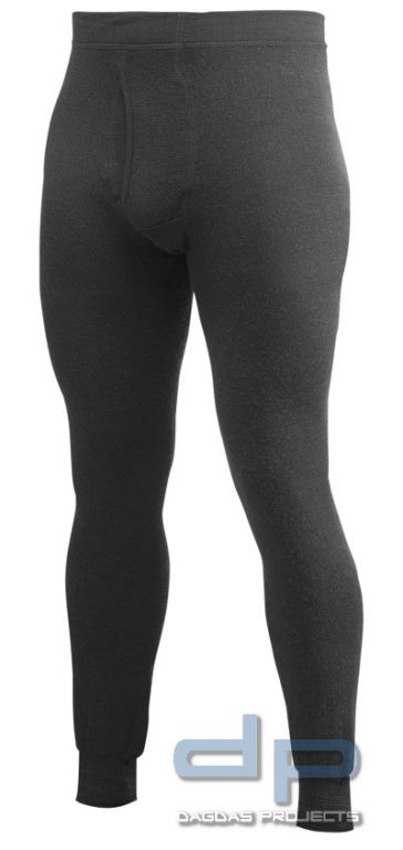 Woolpower Unterhose lang Schwarz 400g
