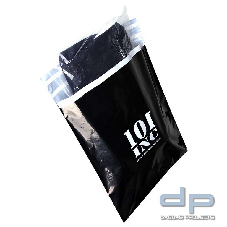 Versandtasche groß - Bündel von 50 st. (schwarz)