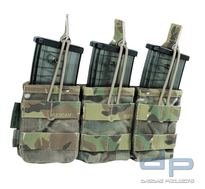 Warrior Elite Ops Trible G36 Open Mag Pouch Multicam