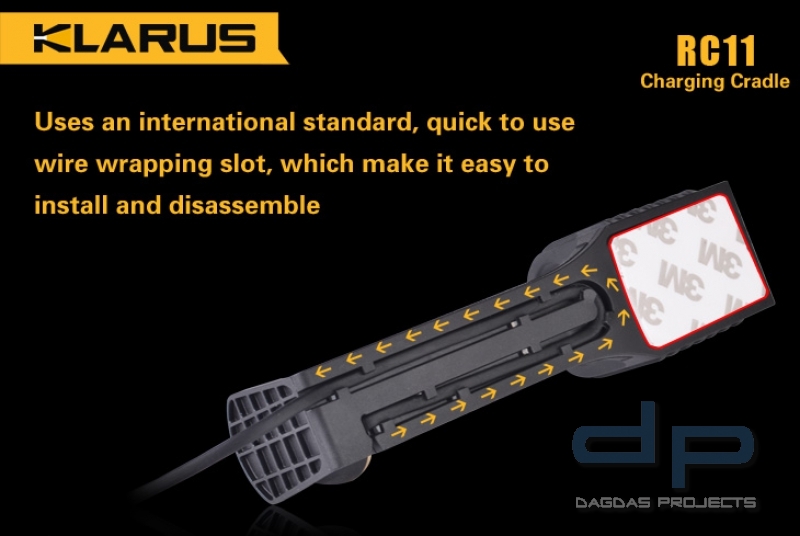 Klarus RC11 Ladehalterung