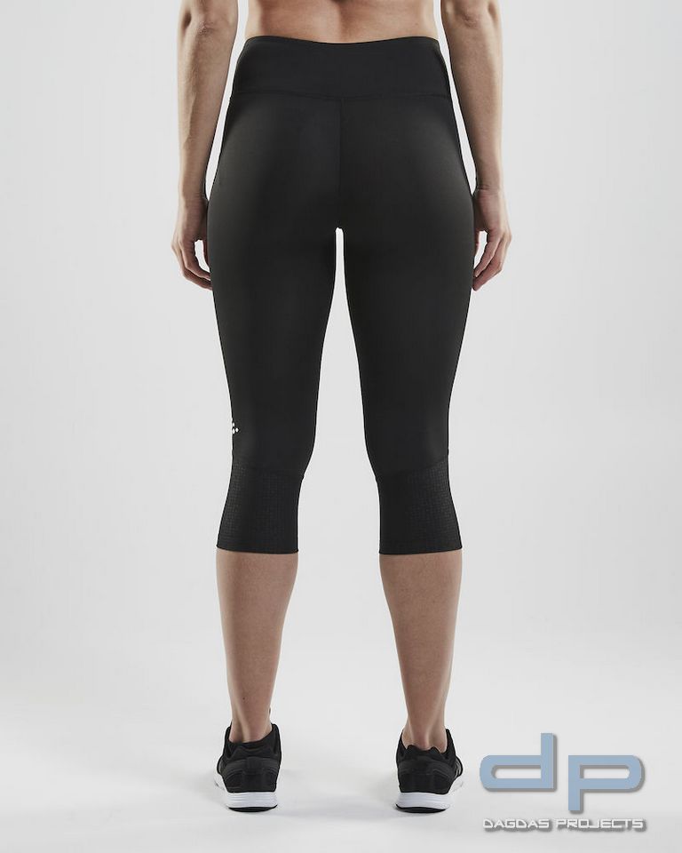 Craft Rush Capri für Damen in Schwarz  und Navy