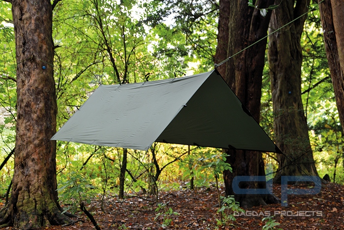DD Hammocks Tarp S in Oliv und Coyote