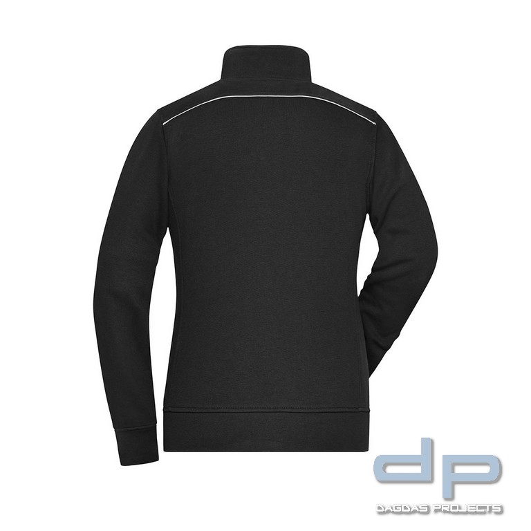Ladies Sweat Jacke dp S-Serie in verschiedenen Farben mit Wunschaufdruck
