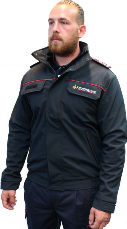 ETZEL Softshelljacke &gt;Pensum&lt; Feuerwehr Baden-Württemberg