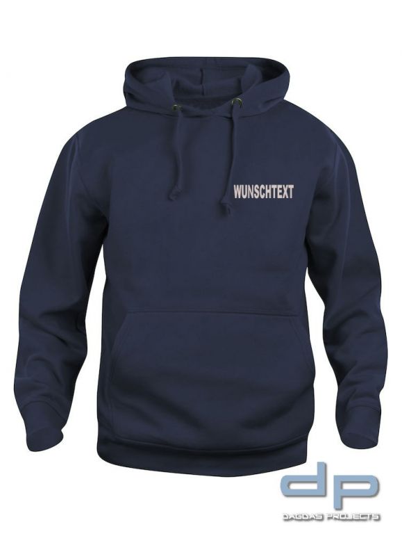 Hooded Sweat mit Wunschaufdruck in verschiedenen Farben