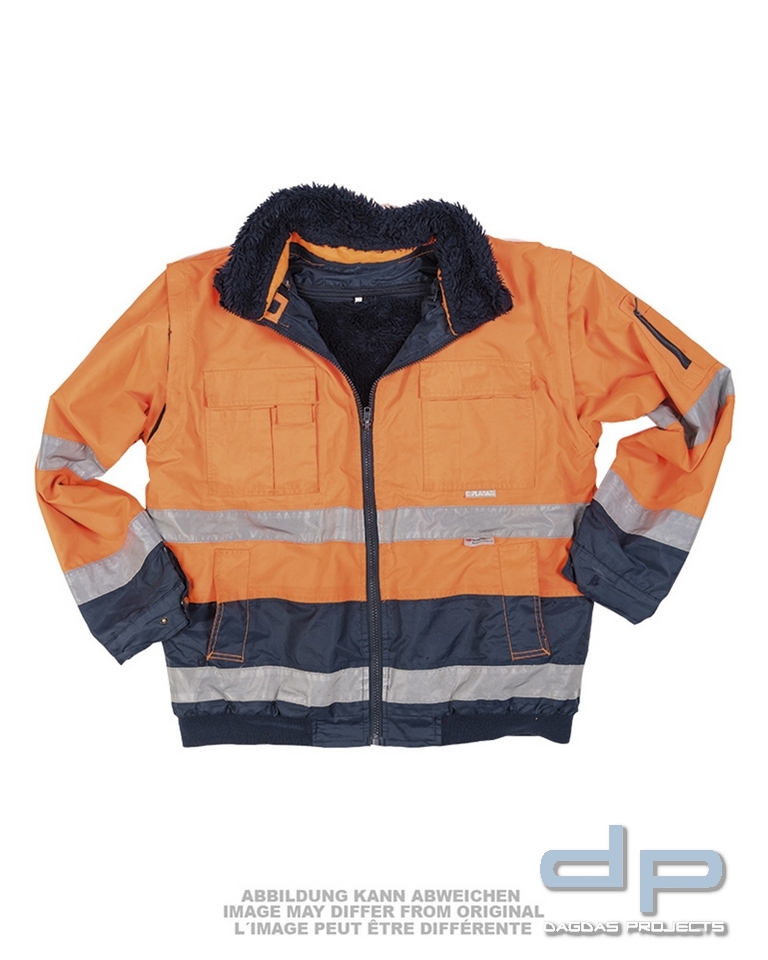 BW MONTEURWARNJACKE 3M SCOTCHL.™ ORANGE M.FU.GEBR. VPE 2