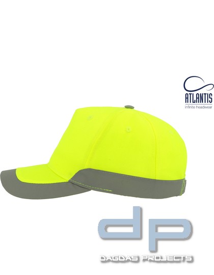 Helpy Cap in Orange und Gelb
