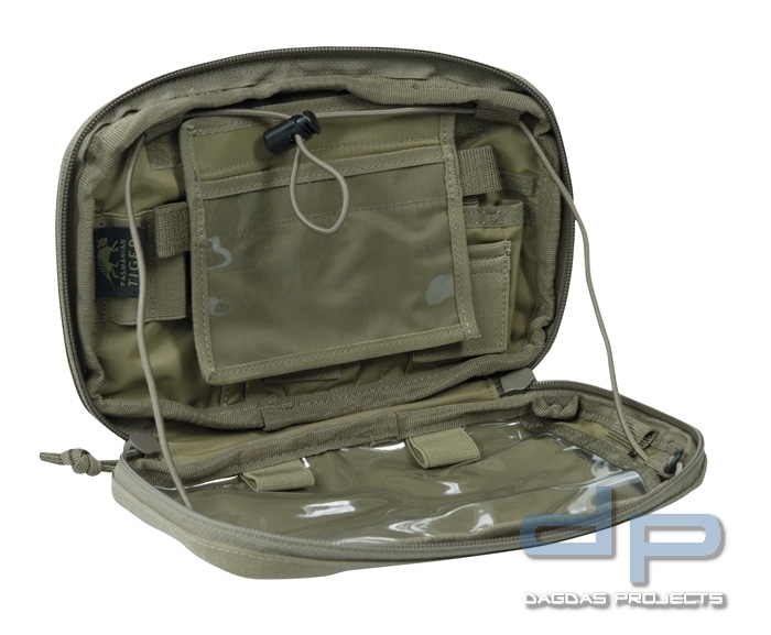 Tasmanian Tiger Leader Admin Pouch Khaki