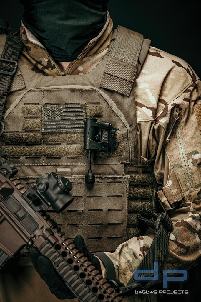 PRINCETON TEC CHARGE PRO HELMLAMPE LED ROT/WEISS