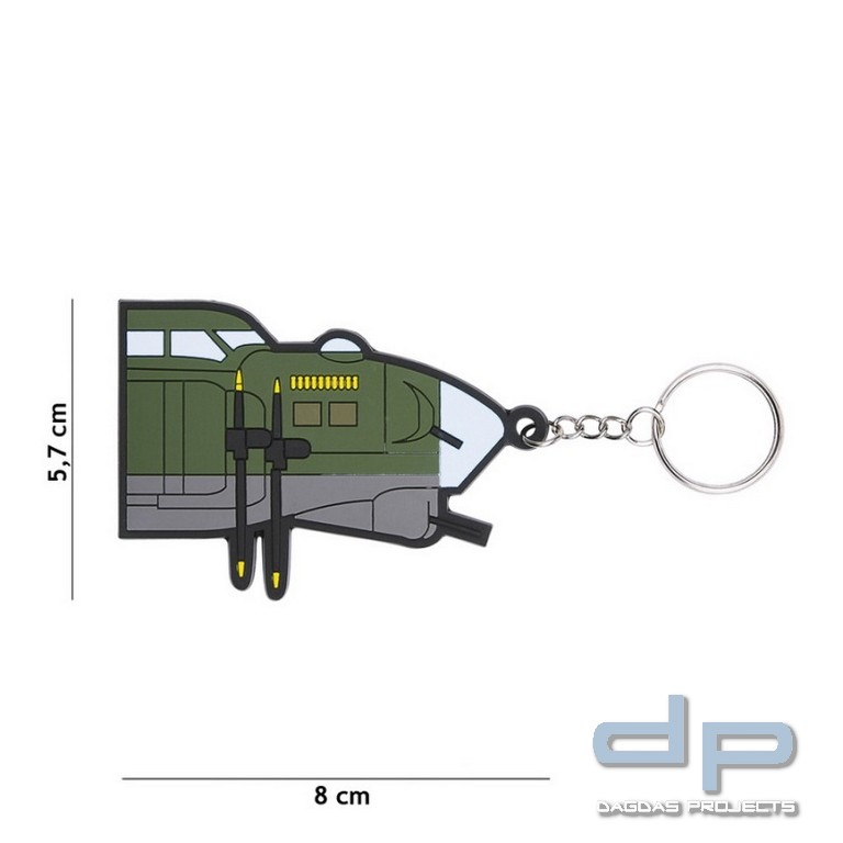 Schlüsselanhänger 3D PVC B-17 Flying Fortress #111
