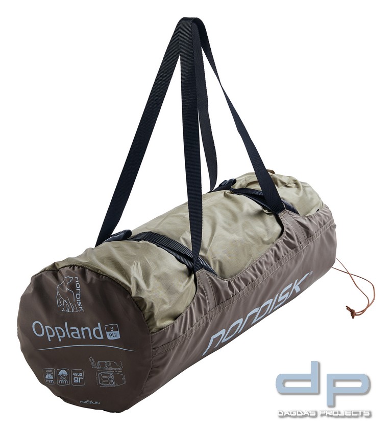NORDISK OPPLAND 3 PU TUNNELZELT