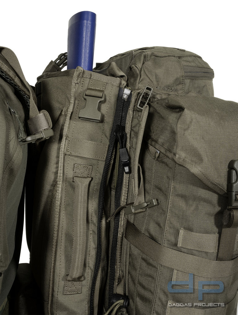 EBERLESTOCK PHANTOM SNIPER PACK in Steingrauoliv und Coyote