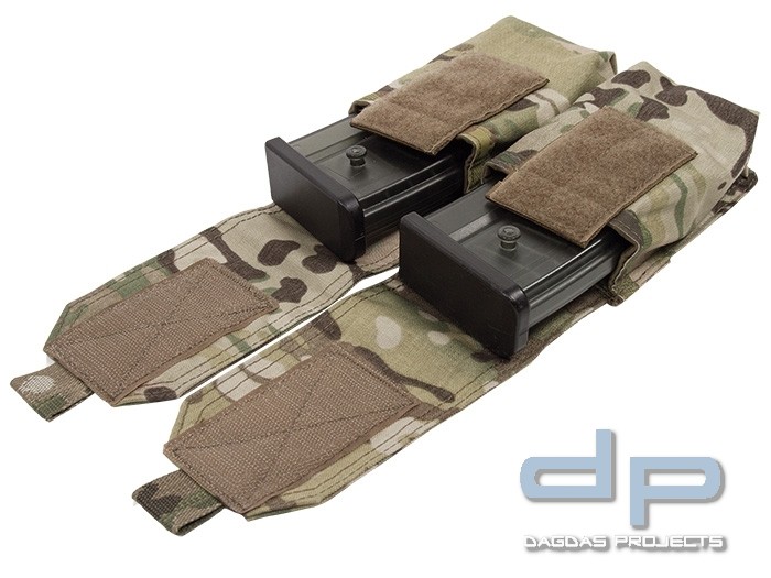 Warrior Doppelmagazintasche G36 Multicam