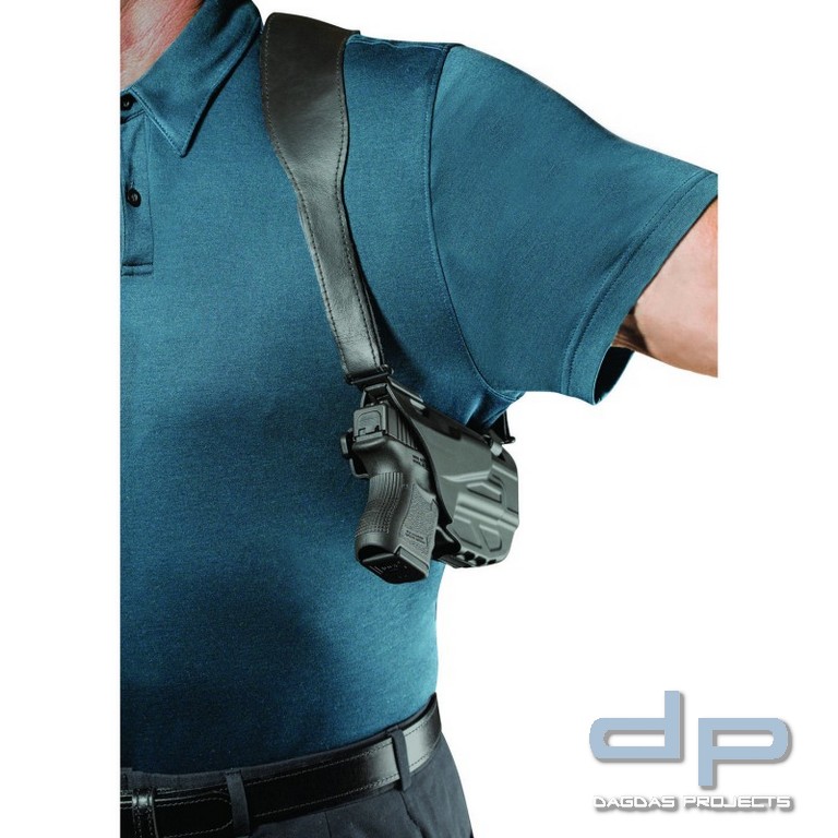 SAFARILAND® 7053 7TS/ALS-Schulterholster horizontal Glock 17 der 3. Generation. Rechtshänder.