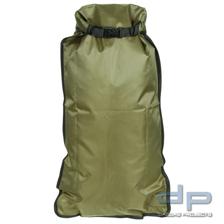 Transportbeutel, wasserdicht, Rip Stop, 10 L., oliv