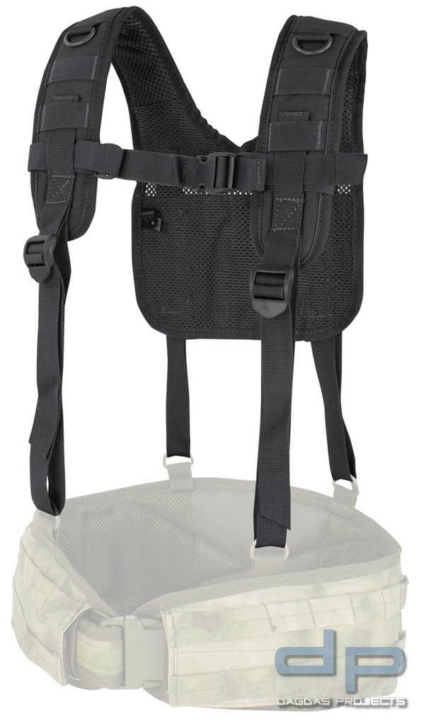 Condor H-Harnes Schwarz