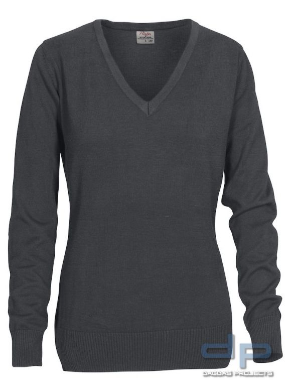 Forehand Strick V-neck Damen in verschiedenen Farben