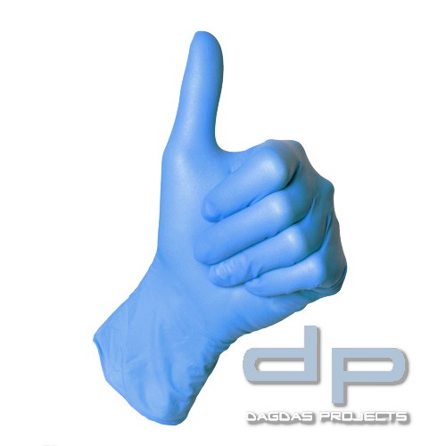 SEMPERGUARD-Nitril PUDERFREI in Blau