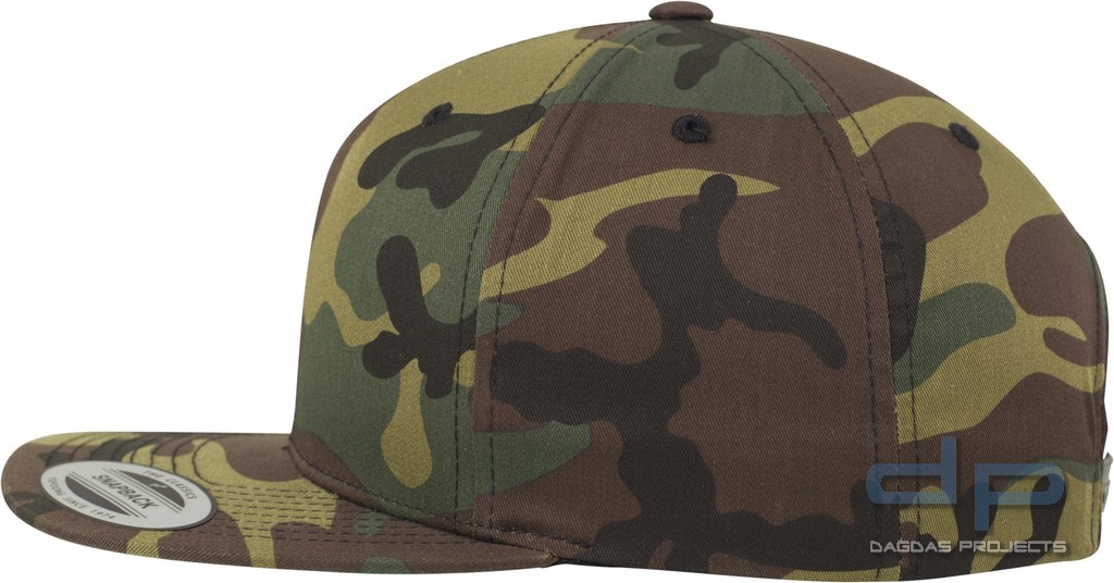 Camo Classic Snapback Cap