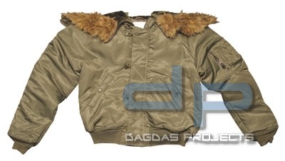N2B Fliegerjacke Vintage Schwarz oder Oliv