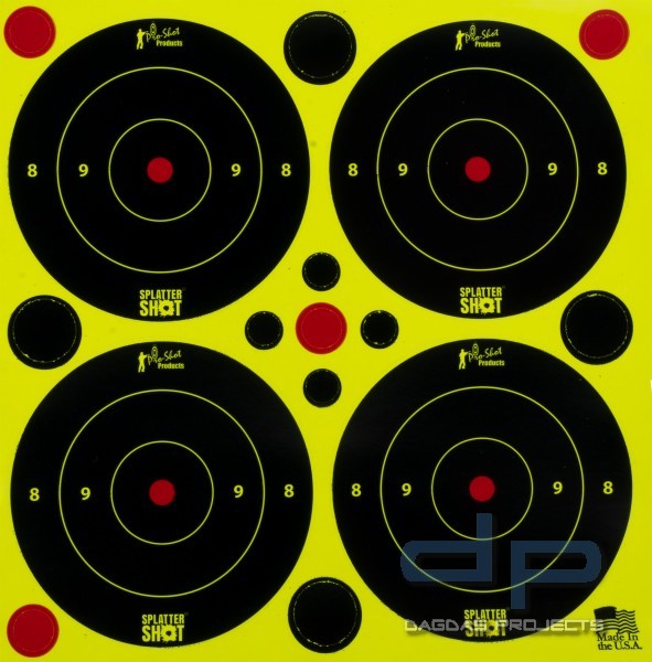 Pro-Shot Set 3" SplatterShot® (12x Zielscheibe)