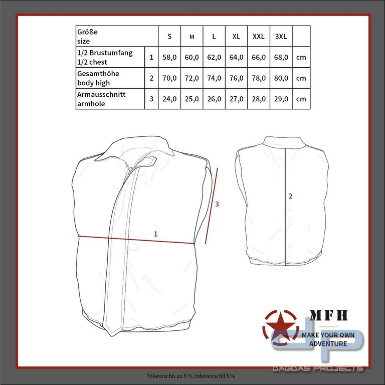 Soft Shell Weste, "Allround", oliv