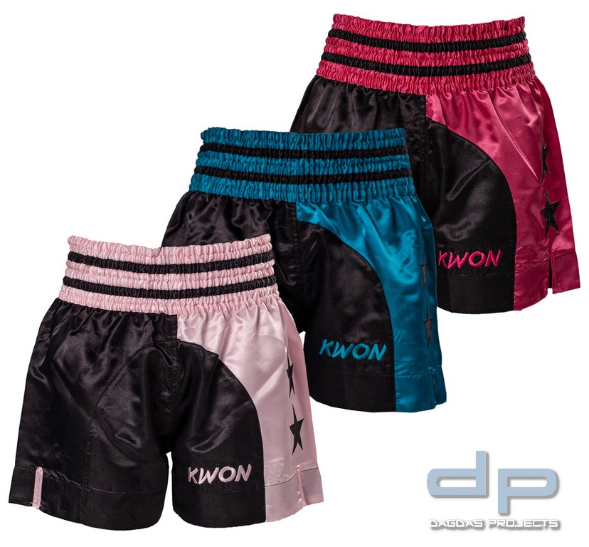 Thaibox Shorts Lady in verschiedenen Farben