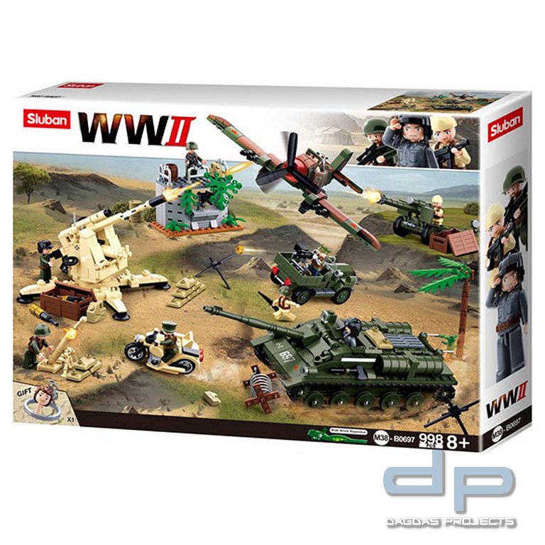 Sluban WWII Battle of Kursk M38-B0697 #16073